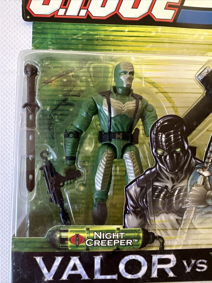 Gi Joe Valor Vs Venom Night Creeper & Cobra Ninja Trooper Action Figure 2-Pack  - Image 2 of 4