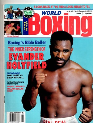 WORLD BOXING  MAGAZINE APRIL 1991.