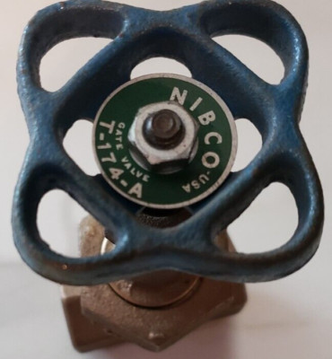NIBCO Class 300 Gate Valve NL2H008 T174A 1/2'' C Threaded T-174-A NEW