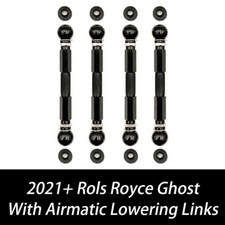 FOR 2021+ ROLLS ROYCE GHOST AIR RIDE SUSPENSION LOWERING KIT LINKAGES LINKS RODS