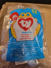 1998 McDonalds Happy Meal Toy TY Beanie Babies 12 Peanut Unopened