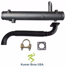 New Kumar Bros USA Spark Arrestor  Muffler/ Ex Pipe/ Clamp FITS Bobcat 643