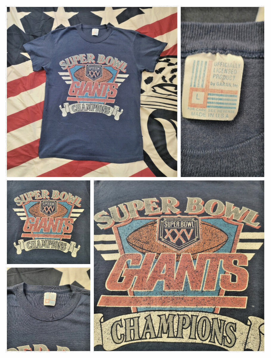 Champion New York Giants XL ネイビー シャツ Champion New York Giants XL ネイビー シャツ