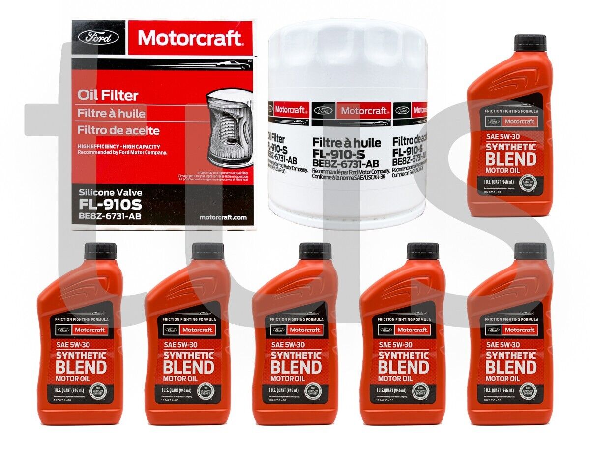 Genuine Motorcraft Engine Oil Change Kit 2020 Ford Explorer 2.3L