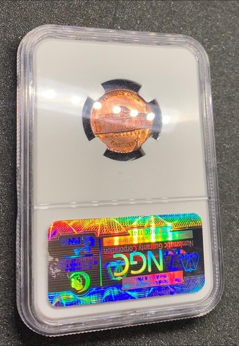 Jeffreson 5C STRUCK ON A 1C PLANCHET 3.1GR ERROR MS 64 RBNEW ENGLAND COLLECTION - Picture 4 of 15