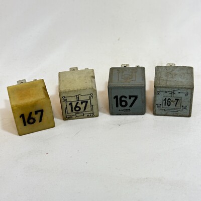 VW Relais 167 Arbeitsrelais 191906383C Audi Seat Volkswagen Skoda