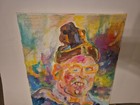 "Waldo,UPS Driver,United Parcel Driver",14-11"Acrylic On Canvas Painting,M.Waldo — photo 7