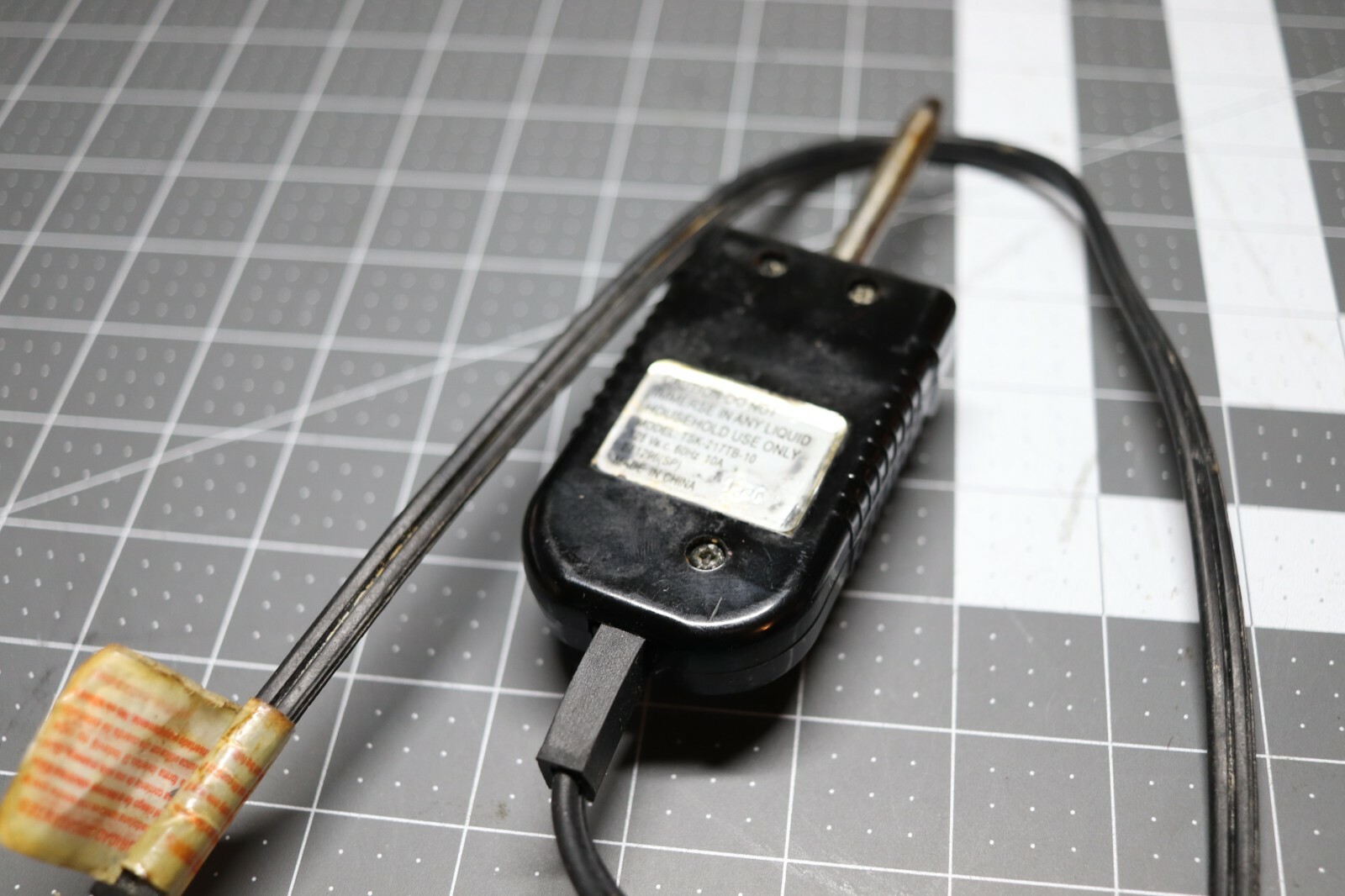 Electric Skillet Heat Control Probe Plug Knob Gauge Tested Working TSK