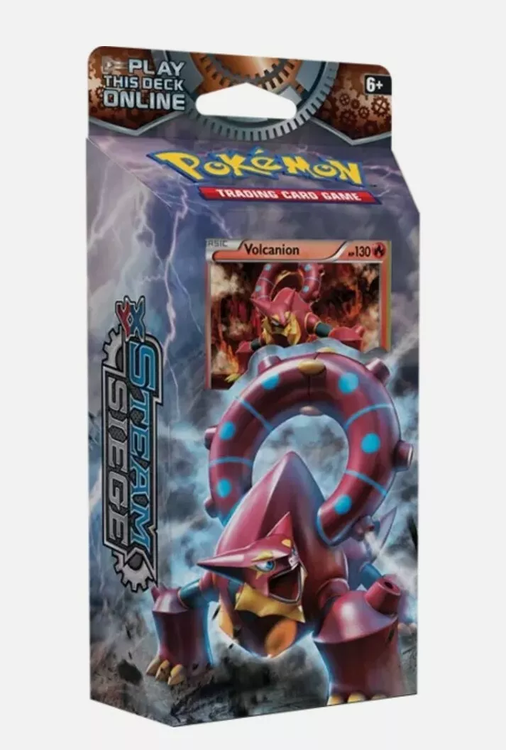 Deck Volcanion EX – Fogo e Água, juntos!