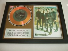 STEREOPHONICS  LIMITED EDITION SIGNED  FRAMED