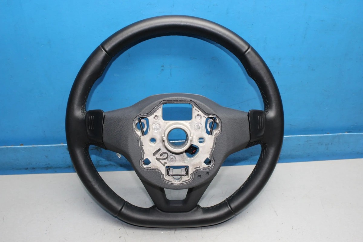 VW Golf 8 VIII Leder Lenkrad 5H0419093 5H0959542E ohne Anbauteile 