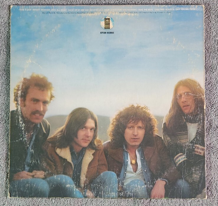 Eagles Self Titled Debut Album Vinyl LP 1972 Asylum Records VG SD