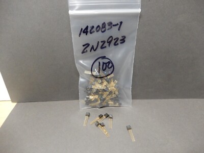 Motorola 2N2923 NPN Si TO-92 Transistors (100) Wurlitzer P/N 142083-1