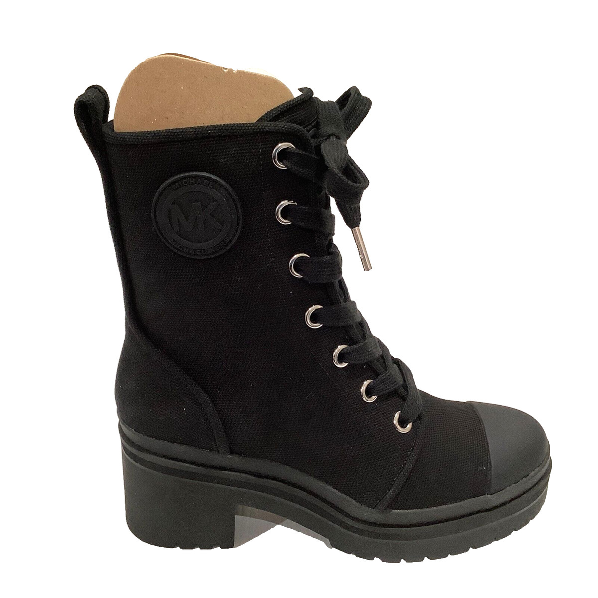 michael kors canvas boots