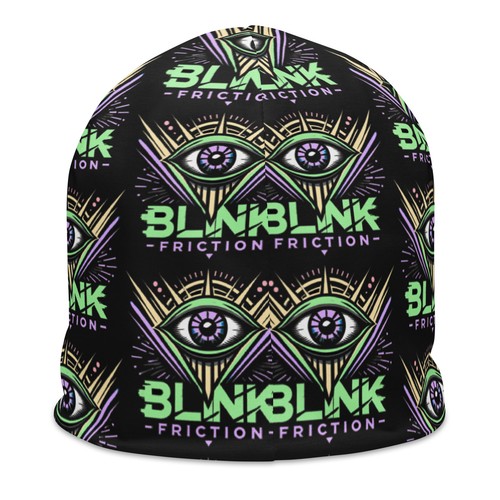 Beanie by Blink Friction Logo Black iServalan Collaboration - Picture 5 of 21