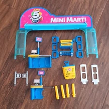 Lot Mini Brands Mini Mart Replacement Pieces Shopping Cart Basket Entrance Sign