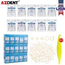 Dental Super Elástico Niti Arch Wire Round Nature/Ortho Bandas de Goma Elásticas