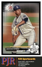 2017 Bowman #BP54 Anderson Espinoza San Diego Padres Prospects