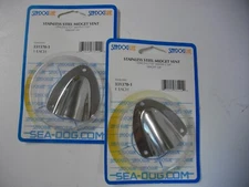 Sea-Dog Line 331370-1 Stainless Steel Midget Vent Clam Shell Pack of 2 each
