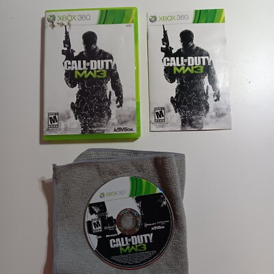 Call of Duty -- Modern Warfare 3 (Microsoft Xbox 360, 2011) - Manual Included 