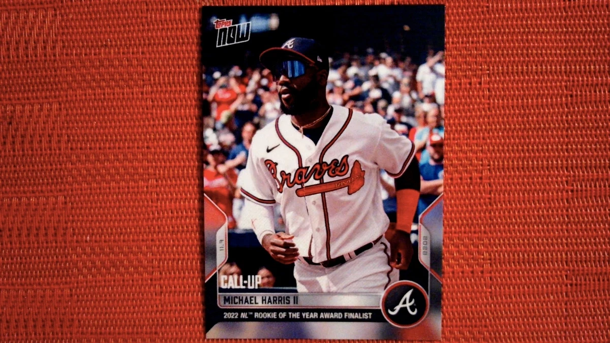 【2022ナ・リーグ新人王】 Michael Harris Ⅱ_オンカードサイン fanatics-authentic-michael-