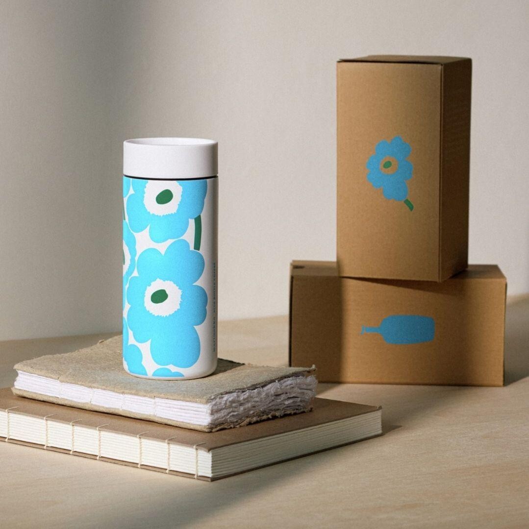 2025 MARIMEKKO×BLUE BOTTLE COFFEE ウニッコ Marimekko x BLUE BOTTLE COFFEE Unikko Tote Limited Edition