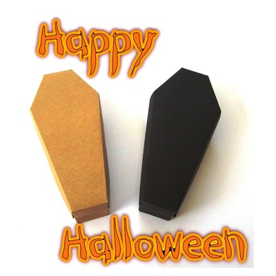 Sarg Gastgeschenk Box, Gothic Hochzeit. Trick or Treat Halloween Box für Süßigkeiten