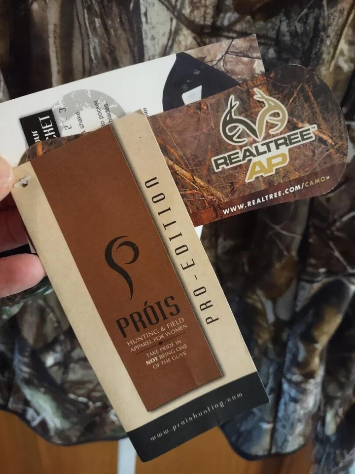 New Prois Hunting Women's Hooded Lined Jacket Realtree AP ~ Size SMALL - Image 3 of 3