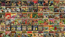 1948 - 1956 Adventures into the Unknown Comics Book Package - 72 eBooks on CD