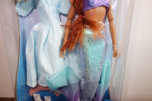 DISNEY STORE ARIEL SINGING DOLL LITTLE MERMAID LIVE ACTION 11'' - Picture 13 of 18
