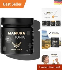 Manuka Honig 250 MGO + 150g im Glas lichtundurchlässig, kein Plastik - laborg...