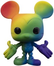 Figurine Vinyl Funko Pop! Disney : Fierté - Mickey Mouse (Arc-En-Ciel)