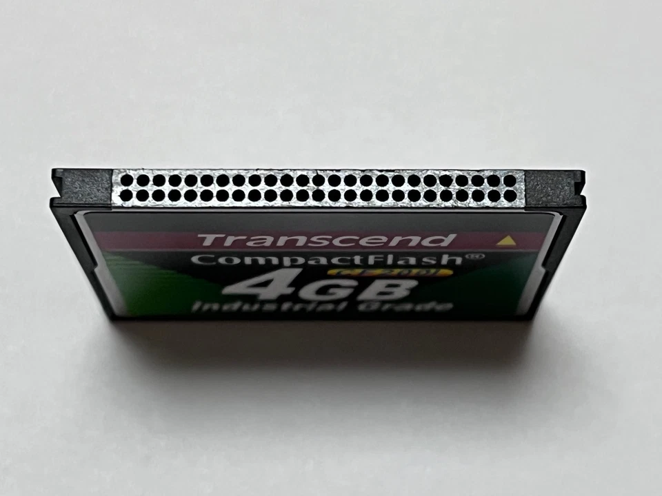 Transcend TS4GCF200I 4GB Industrial Grade Compact Flash CF Card 220X CF200I SLC - Image 2 of 4