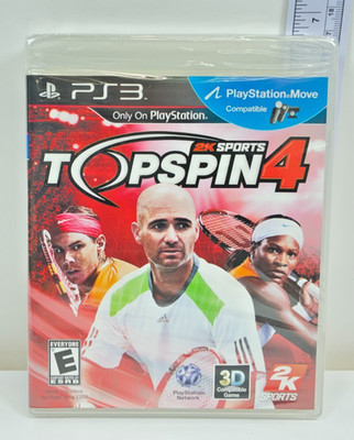 PS3: Top Spin 4 *NEW/SEALED & FREE SHIPPING*
