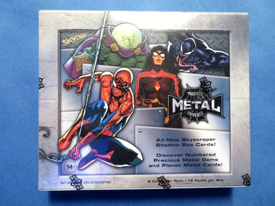 2022 Upper Deck Skybox Marvel Metal Universe Spider-Man Hobby Box FACTORY SEALED
