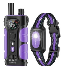 Dog Shock Collar,4200FT Dog Training Collar with Remote,Purple