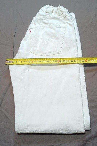 Women Levi's Jeans White 26 / S #1XFZ