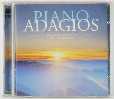 Piano Adagios, 2 CD set, Erato 1998, VG