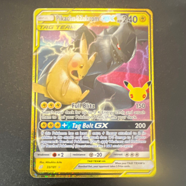 Pikachu & Zekrom GX #33 (Team Up (2019))