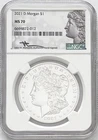 2021 D SILVER MORGAN DOLLAR DENVER MINT MARK 100TH ANNIVERSARY NGC MS70 MERCANTI