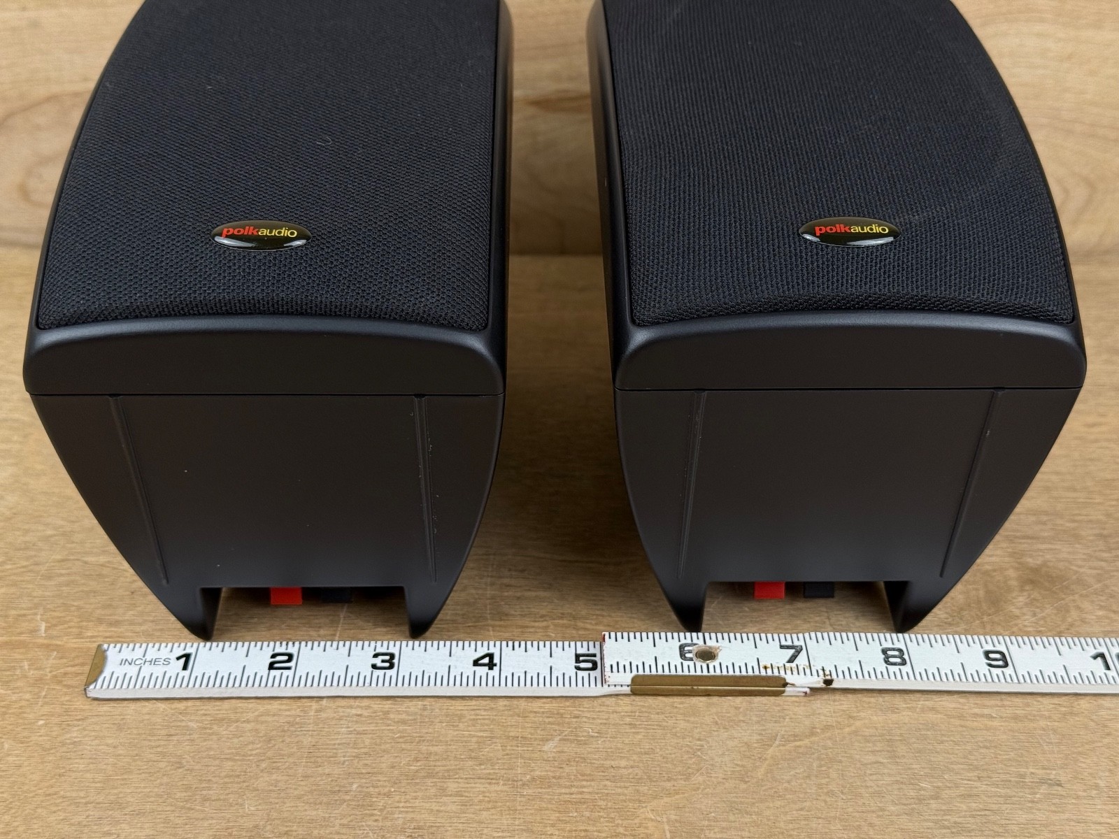 Pair(2) Polk Audio Satellite Speakers RM6751 Black 8 Ohms Tested Great NICE