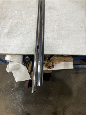 READ 1977 Fiat X19 Left  Door Window Wipe Trim Outer and Inside 2 Pieces