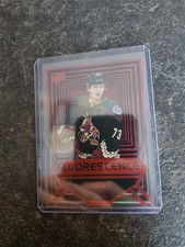 2021-22 Upper Deck Series 2 Fluorescence Red Rookie Jan Jenik Card# FL-40. rookie card picture