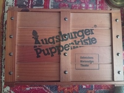 RAR Augsburger Puppenkiste Holzkiste DVDs