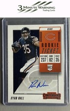 2018 Panini Contenders #295 Ryan Nall