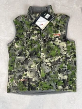 Sitka Stratus Vest Mens Large Optifade Camo Windstopper Gore-Tex Hunting Fleece