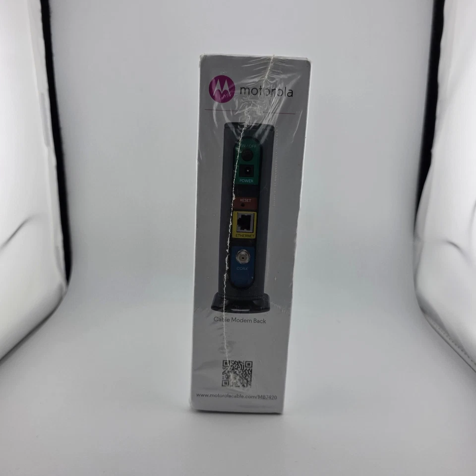 Motorola MB7420 16x4 686 Mbps DOCSIS 3.0 Single Ethernet Port Cable Modem NEW - Image 4 of 4
