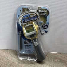 NEW ELECTRONIC SPORT FISHING GAME HANDHELD REEL CAST SOUNDS, SHAKES WHEN FISH ON