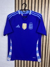 Argentina Team Jersey 2024 Away Soccer Shirt Adidas Boys Size L
