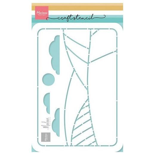 Marianne Design A5 Craft Stencil - Diorama by Marleen PS8146